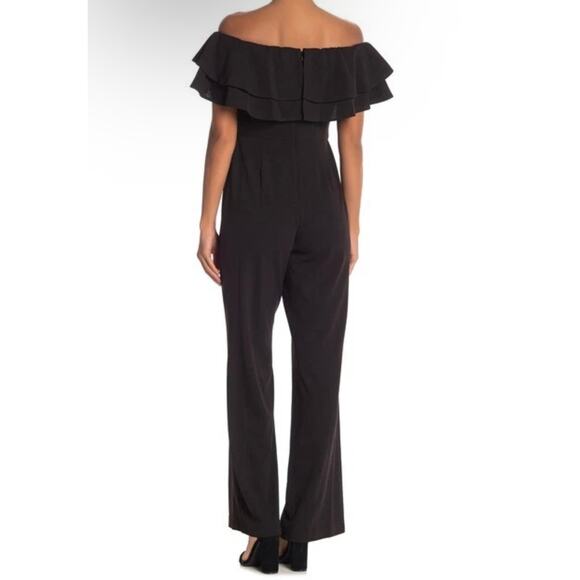 HYFVE Black Ruffle Jumpsuit Size M - Picture 2 of 9